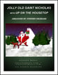 Jolly Old Saint Nicholas with Up On The Housetop SATB choral sheet music cover